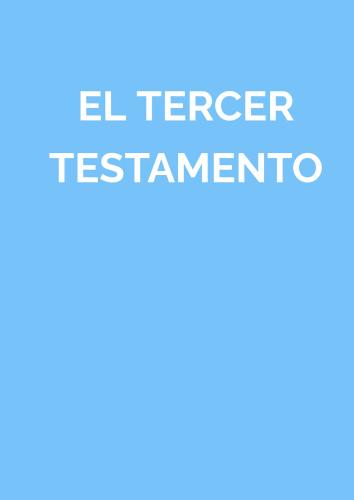 El Tercer Testamento en formato de libro 